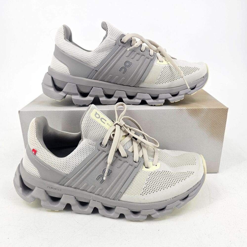 On Running Cloudswift 3 AD Ice Glacier Sneaker Shoe White Gray Mens 7 EU 40 W9